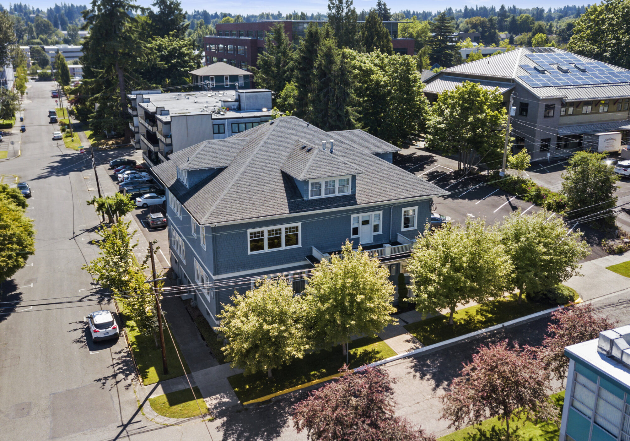 Abigail Stuart House aerial view